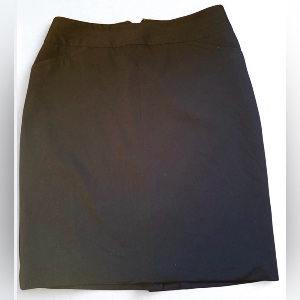 Worthington Petite Black Suit Skirt